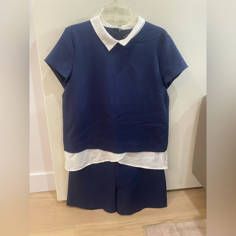 Zara Jumpsuit shorts NEW
